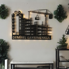 Gayrimenkul ve İnşaat Ofislerine Özel Duvar Tablosu