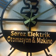 Firmalara Özel Işıklı Duvar Saatleri