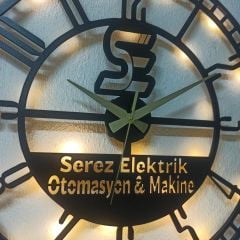 Firmalara Özel Işıklı Duvar Saatleri