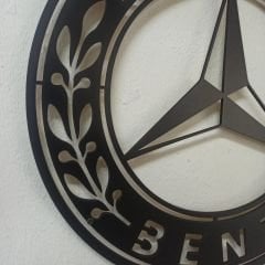 Mercedes Benz Tasarımlı Duvar Tablosu