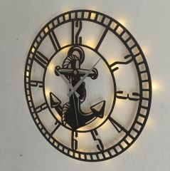 Denizci Çapası Duvar Saati, Ofis Duvar Saati
