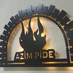 Pide ve Cantık Salonu İçin Özel Tasarım Duvar Dekoru