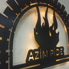Pide ve Cantık Salonu İçin Özel Tasarım Duvar Dekoru