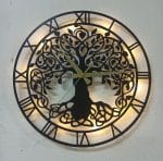 Ev için modern model dekoratif duvar saati tasarımı