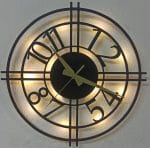 Ev için modern model dekoratif duvar saati tasarımı