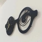 Optikçilere Özel Gözlük Tasarımlı Duvar Saati - Görsel 3